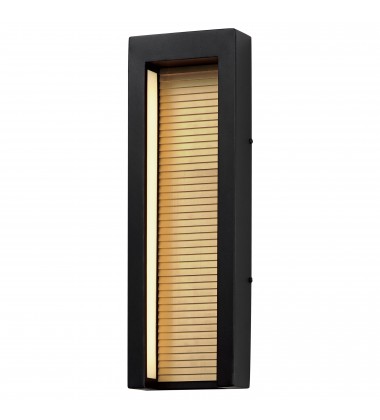 Alcove Large LED Outdoor Wall Sconce-(E30106-BKGLD)-ET2  Alcove Large LED Outdoor Wall Sconce-(E30106-BKGLD)-ET2
