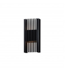  Rampart Medium LED Outdoor Wall Sconce-(E30114-BK)-ET2