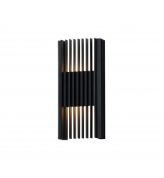  Rampart Large LED Outdoor Wall Sconce-(E30116-BK)-ET2