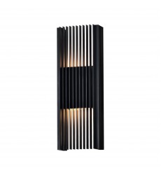 Rampart Large LED Outdoor Wall Sconce-(E30117-BK)-ET2