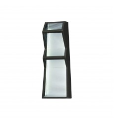  Totem Outdoor LED Sconce-(E30123-144BK)-ET2