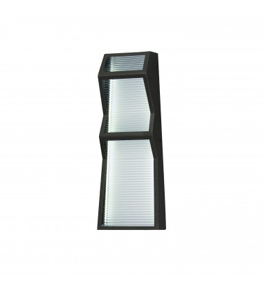  Totem Outdoor LED Sconce-(E30123-144BK)-ET2