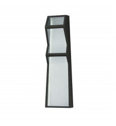  Totem Outdoor LED Sconce-(E30124-144BK)-ET2
