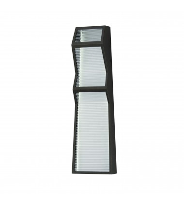  Totem Outdoor LED Sconce-(E30124-144BK)-ET2