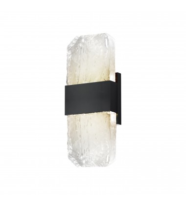  Rune LED Outdoor Wall Sconce - Small-(E30132-24BK)-ET2