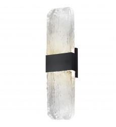  Rune LED Outdoor Wall Sconce - Large-(E30136-24BK)-ET2