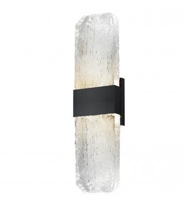  Rune LED Outdoor Wall Sconce - Large-(E30136-24BK)-ET2