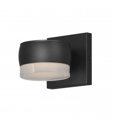 Modular Can 1-Light LED Sconce-(E30161-10BK)-ET2 Modular Can 1-Light LED Sconce-(E30161-10BK)-ET2