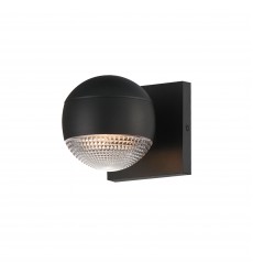 Modular 1-Light LED Outdoor Sconce-(E30163-126BK)-ET2  Modular 1-Light LED Outdoor Sconce-(E30163-126BK)-ET2