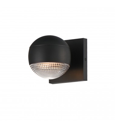 Modular 1-Light LED Outdoor Sconce-(E30163-126BK)-ET2  Modular 1-Light LED Outdoor Sconce-(E30163-126BK)-ET2