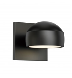  Modular Dome 1-Light LED Sconce-(E30164-BK)-ET2
