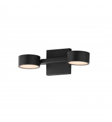  Embrace 2-Light LED Wall Sconce-(E30521-BK)-ET2