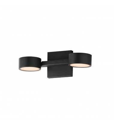  Embrace 2-Light LED Wall Sconce-(E30521-BK)-ET2