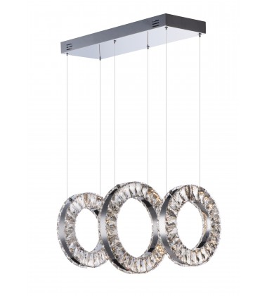  Charm 3-Light LED Linear Pendant-(E30563-20PC)-ET2