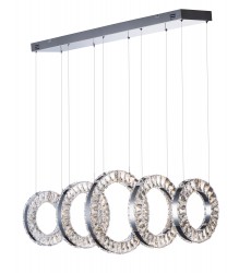 Charm 5-Light LED Linear Pendant-(E30565-20PC)-ET2 Charm 5-Light LED Linear Pendant-(E30565-20PC)-ET2