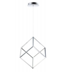  4 Square 1-Light LED Pendant-(E30582-PC)-ET2