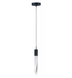  Quartz 1-Light LED Pendant-(E31241-20BK)-ET2