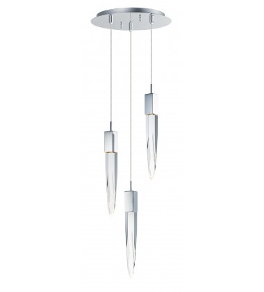 Quartz 3-Light LED Pendant-(E31243-20PC)-ET2