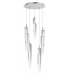  Quartz 5-Light LED Pendant-(E31244-20PC)-ET2