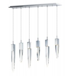  Quartz 6-Light LED Pendant-(E31245-20PC)-ET2