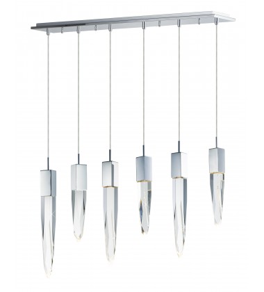  Quartz 6-Light LED Pendant-(E31245-20PC)-ET2