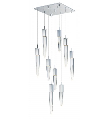  Quartz 9-Light LED Pendant-(E31246-20PC)-ET2