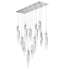  Quartz 12-Light LED Pendant-(E31248-20PC)-ET2