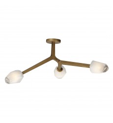 Blossom 3-Light LED Flush Mount-(E32790-93NAB)-ET2 Blossom 3-Light LED Flush Mount-(E32790-93NAB)-ET2