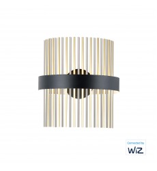  Chimes LED Wall Sconce WiZ-(E34201-BKSNSBR)-ET2