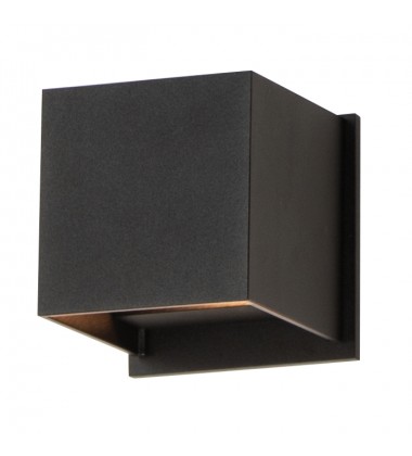 Alumilux: Cube LED Outdoor Wall Sconce-(E41308-BK)-ET2  Alumilux: Cube LED Outdoor Wall Sconce-(E41308-BK)-ET2