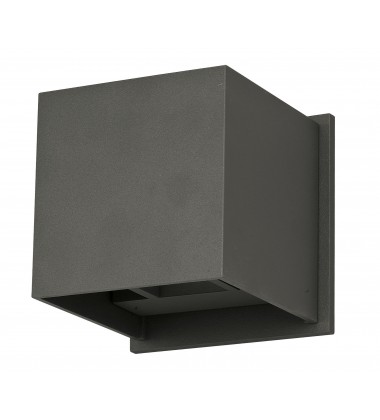 Alumilux: Cube LED Outdoor Wall Sconce-(E41308-BZ)-ET2  Alumilux: Cube LED Outdoor Wall Sconce-(E41308-BZ)-ET2