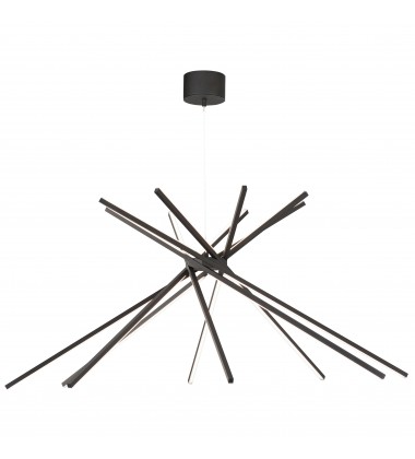 Alumilux: Aster 8-Light LED Pendant-(E41446-BK)-ET2  Alumilux: Aster 8-Light LED Pendant-(E41446-BK)-ET2