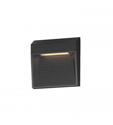  Steppes Small LED Outdoor Wall Sconce-(E41552-BK)-ET2