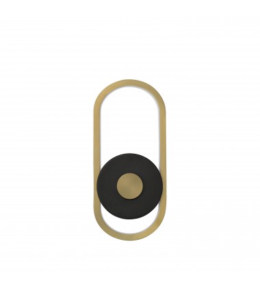 Gravity Small Outdoor LED Sconce-(E42102-BKGLD)-ET2 Gravity Small Outdoor LED Sconce-(E42102-BKGLD)-ET2