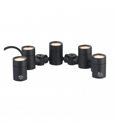  Tree Hugger 5-Light Tree Spot Light-(E42315-BK)-ET2