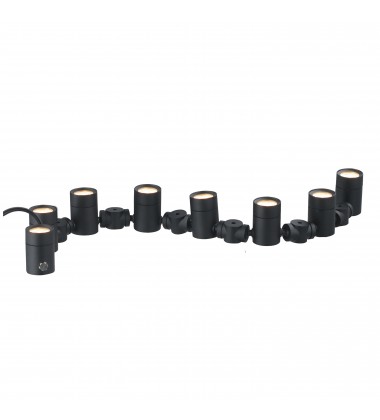  Tree Hugger 8-Light Tree Spot Light-(E42318-BK)-ET2