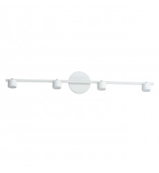  Taylor 4-Light Fixed Rail LED Track Light-(E52004-WT)-ET2