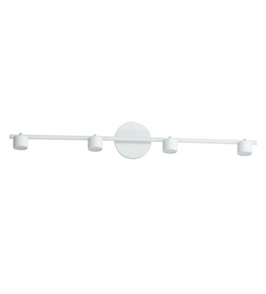  Taylor 4-Light Fixed Rail LED Track Light-(E52004-WT)-ET2