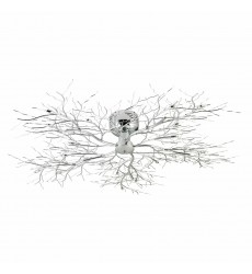  Chrome Flush Mount (12264-018)-Eurofase