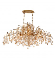  Gold Chandelier (29061-013)-Eurofase