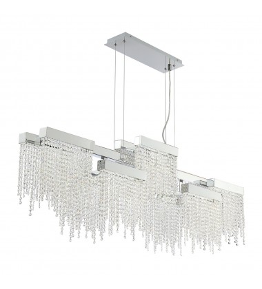 Chrome Chandelier (30005-013)-Eurofase