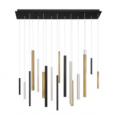  Mix Chandelier (31446-043)-Eurofase