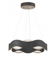 Silver-Black Pendant (31783-024)-Eurofase Silver-Black Pendant (31783-024)-Eurofase