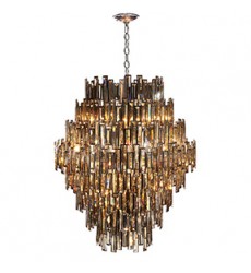  Chrome Chandelier (31889-018)-Eurofase