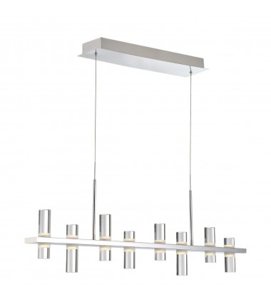  Chrome Chandelier (33723-013)-Eurofase
