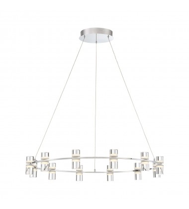  Chrome Chandelier (33725-017)-Eurofase