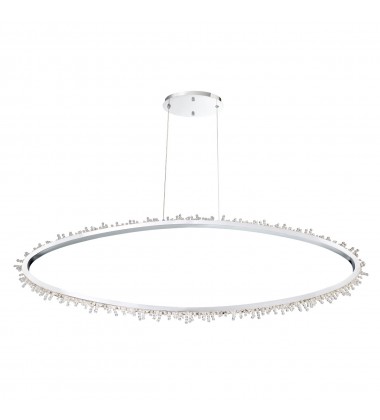  Chrome Chandelier (33730-011)-Eurofase