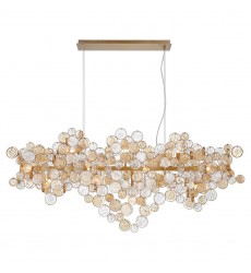  Gold Chandelier (34032-027)-Eurofase