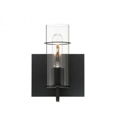  Black Wall Sconce (34133-036)-Eurofase