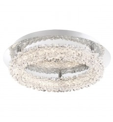  Chrome Flush Mount (34159-019)-Eurofase